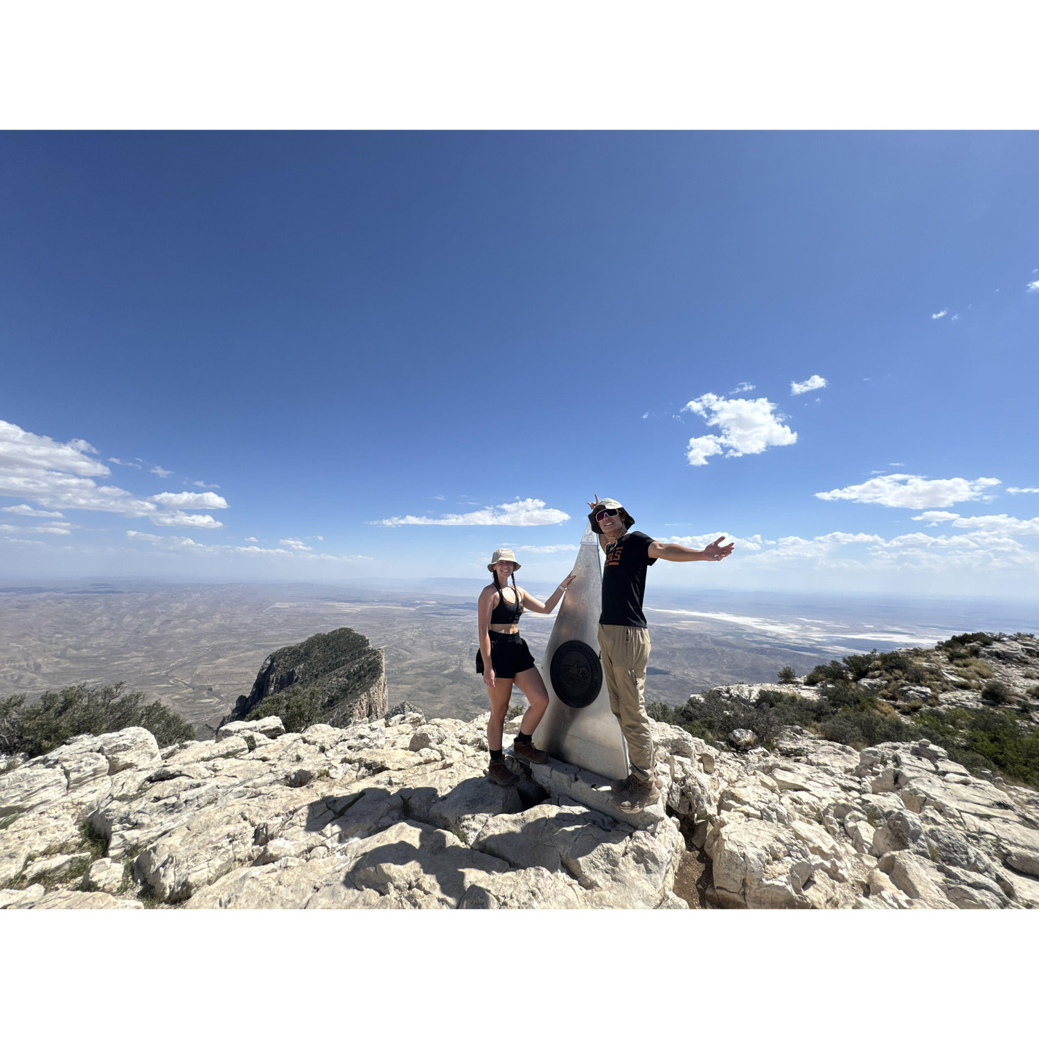 Climbed to the top of Texas