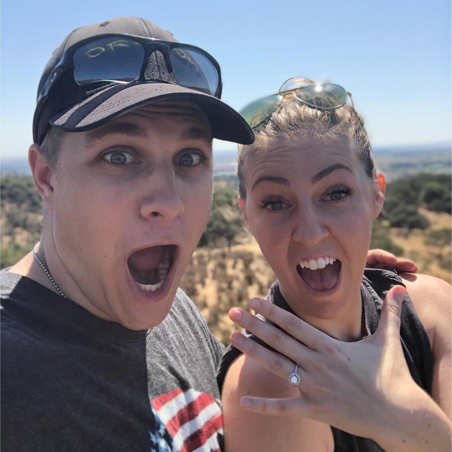 She said yes!