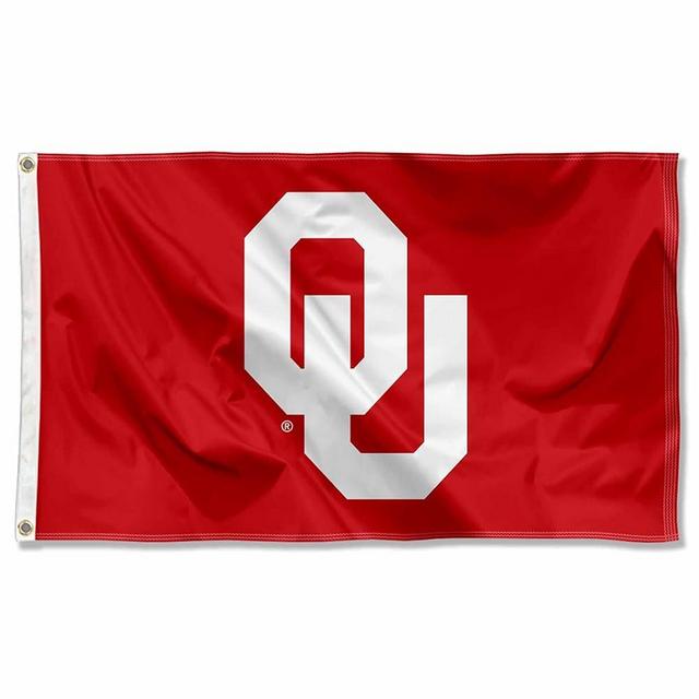 OU Oklahoma Sooners University Large College Flag