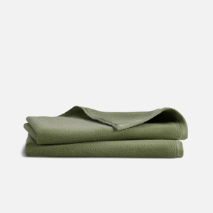 Plush Turkish Cotton Hand Towels (Color: Fresh Moss)