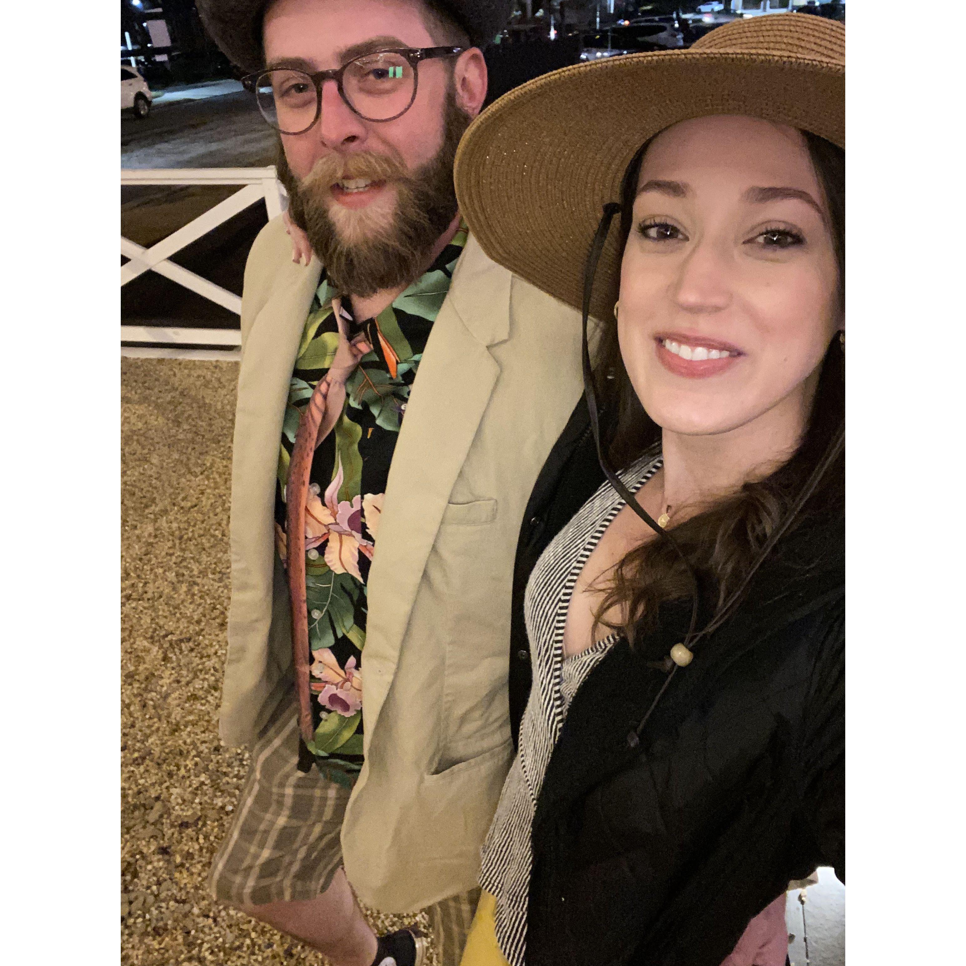 In the beginning, we got to know each other by going on adventurous dates.