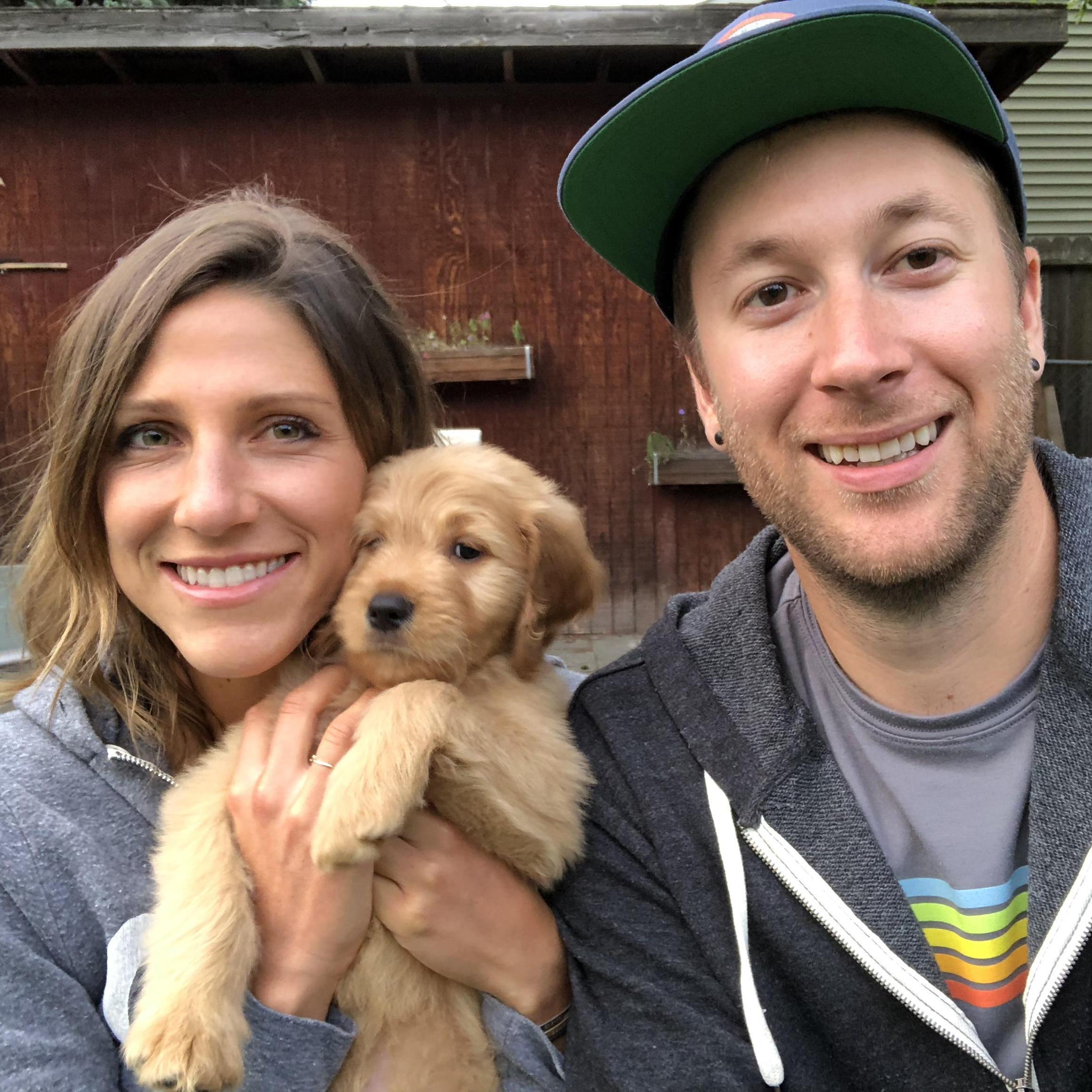 Our first day home with Milo <3