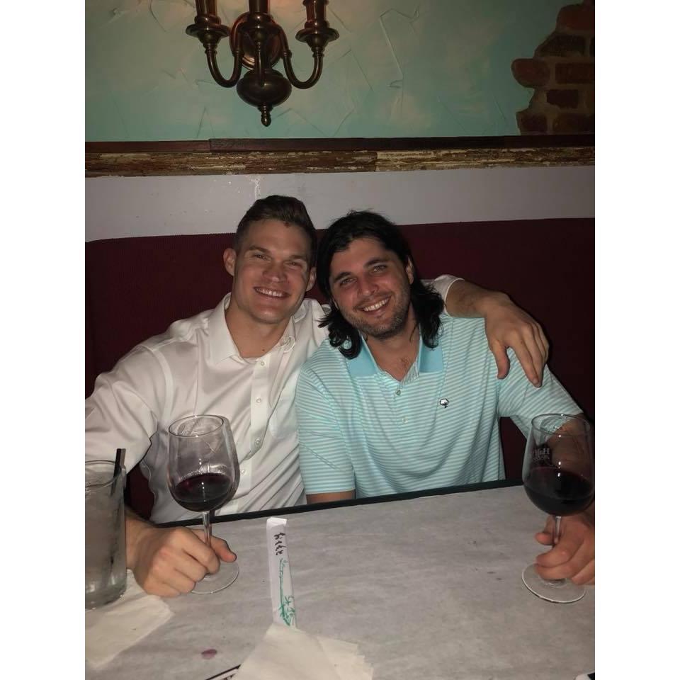 Eric and his Best Man, Scout Parker also met at The University of South Alabama.