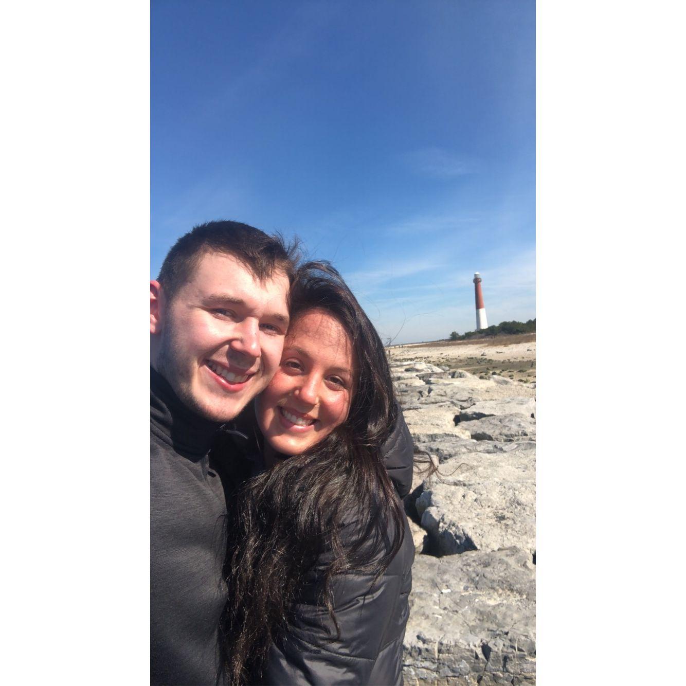 Showing Shamus Old Barney (The Barnegat Lighthouse)