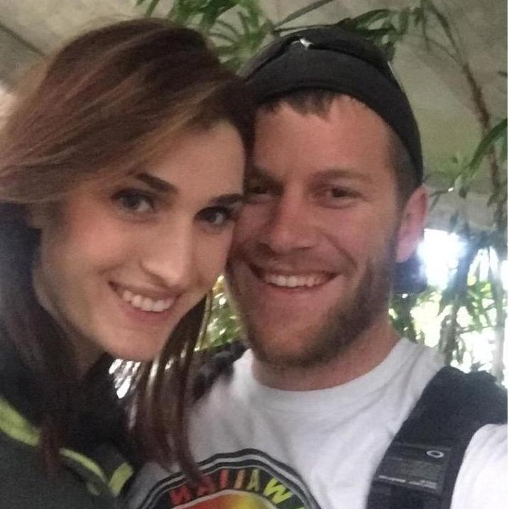 One of our first "Dates" was a trip we took to Catalina Island to go zip linning.