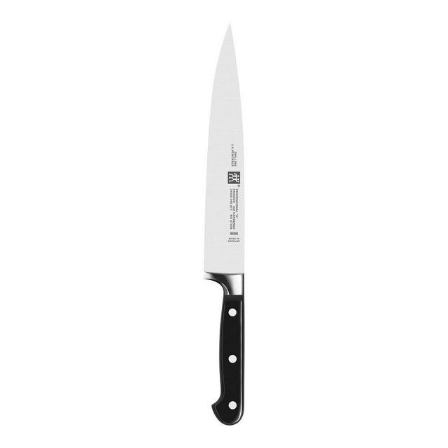 Zwilling J.A. Henckels Professional S Carving Knife, 8-inch, Black/Stainless Steel