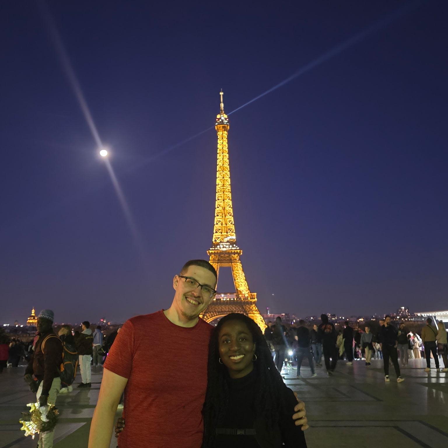Our first international adventure together in Paris.