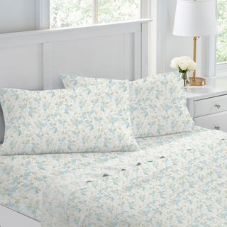 Rena 300-TC Cotton Sateen 4-Piece Sheet Set
