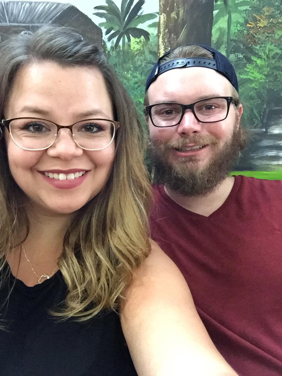 On our trip to Belize!