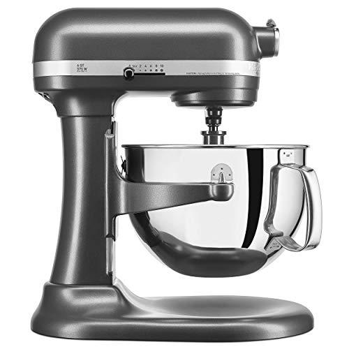 KitchenAid KP26M1XDP Professional 600 Series 6-Quart Stand Mixer, Dark Pewter