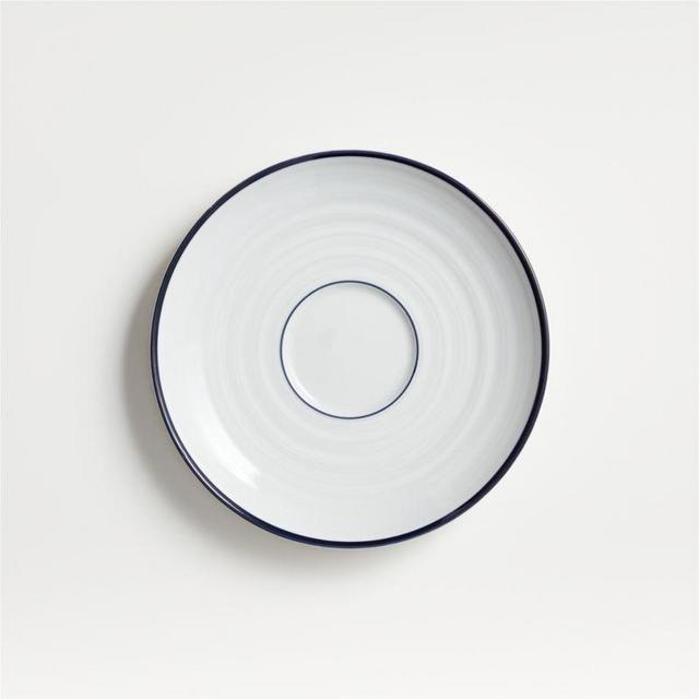 Roulette Blue Band Saucer