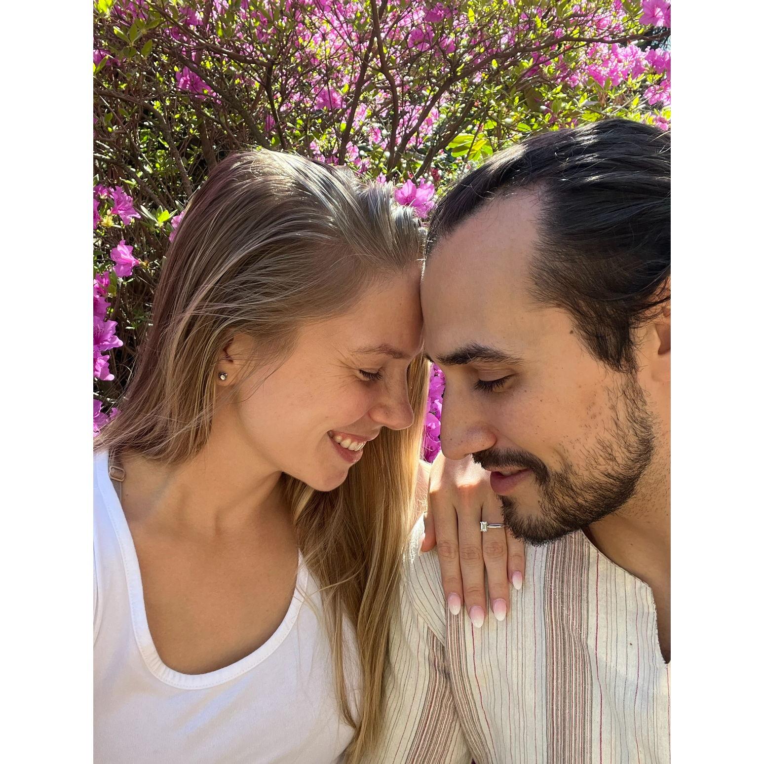 2023: We got engaged!!