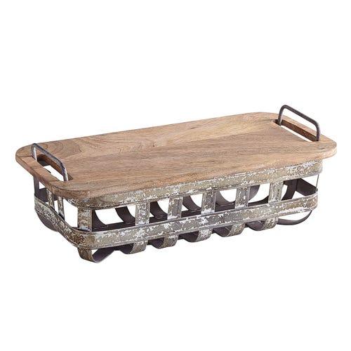 Bread basket and serving tray