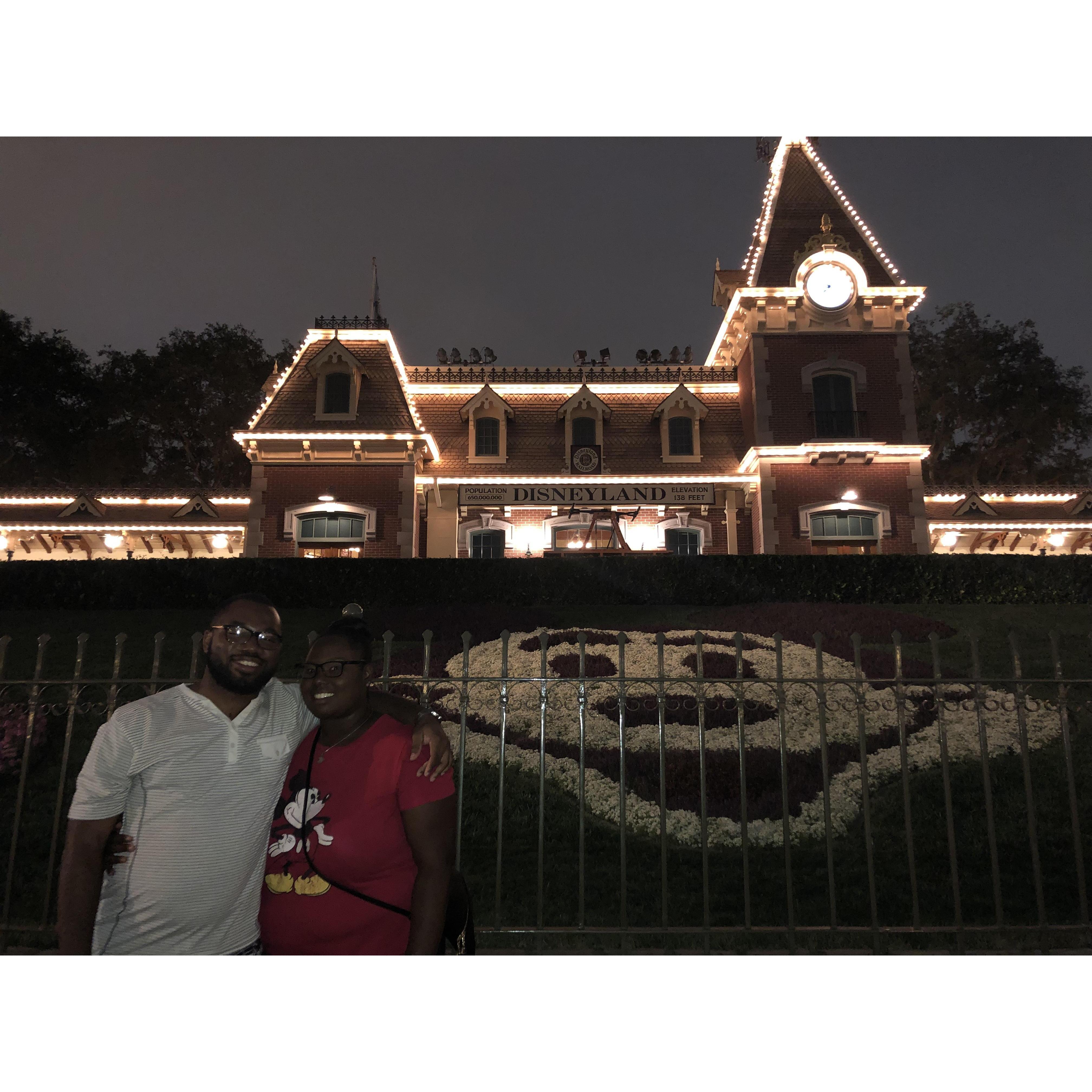 A magical night in the magical kingdom !