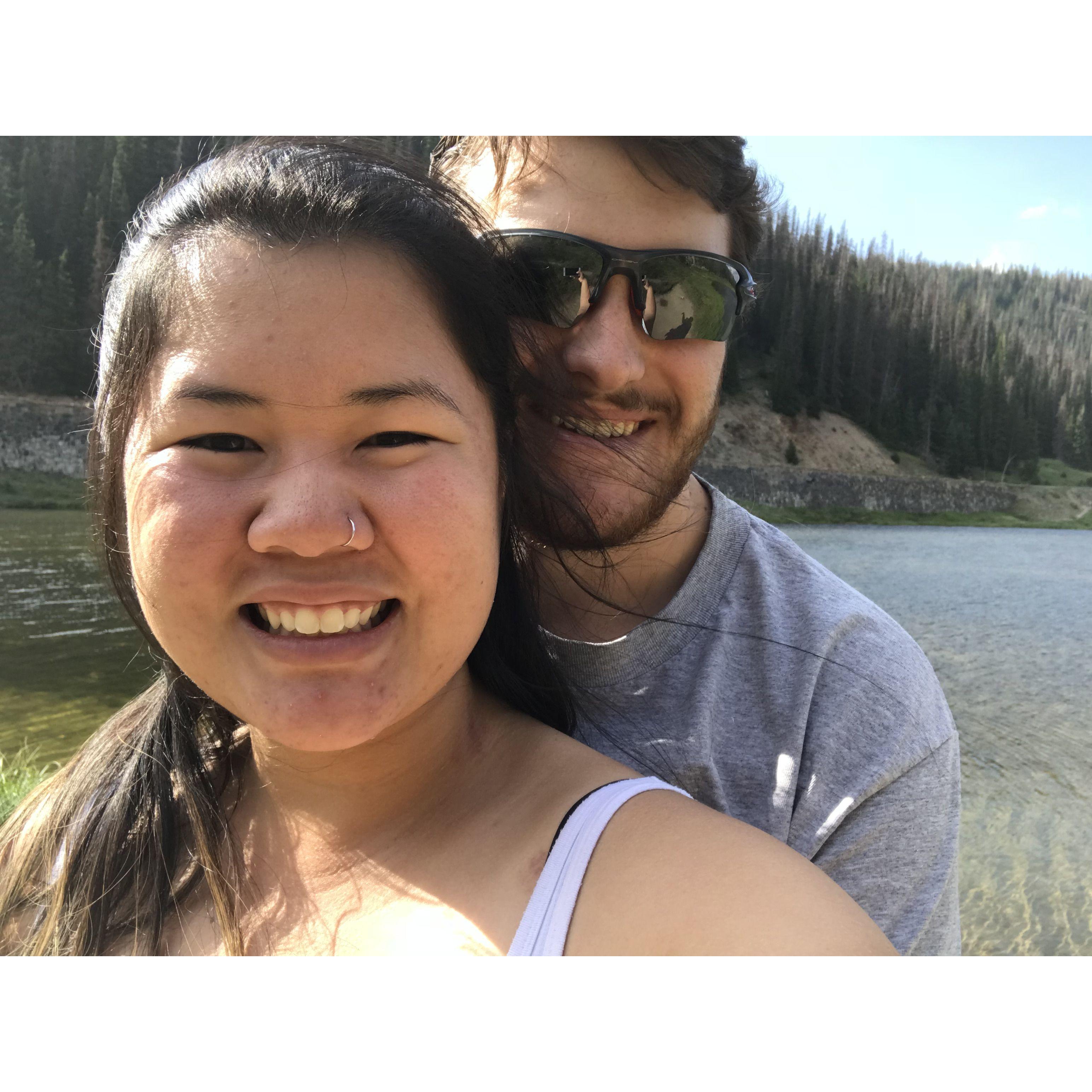 Gavin & Megan at Rocky Mountain National Park (2018)