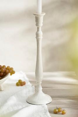 Textured Enamel Taper Holder, Large