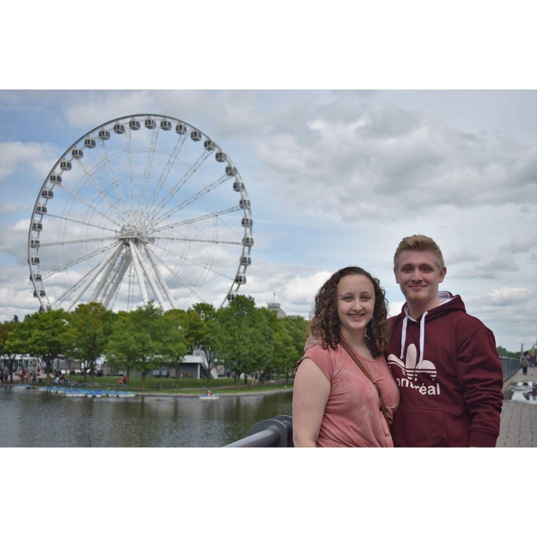 Carter visiting Karley in Montreal