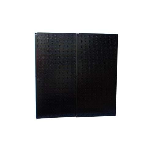 Wall Control 30-P-3232B Black Metal Pegboard Pack
