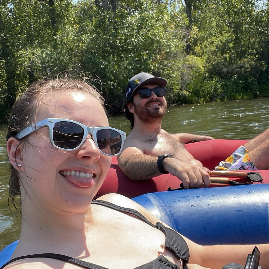 Floating the Boise River