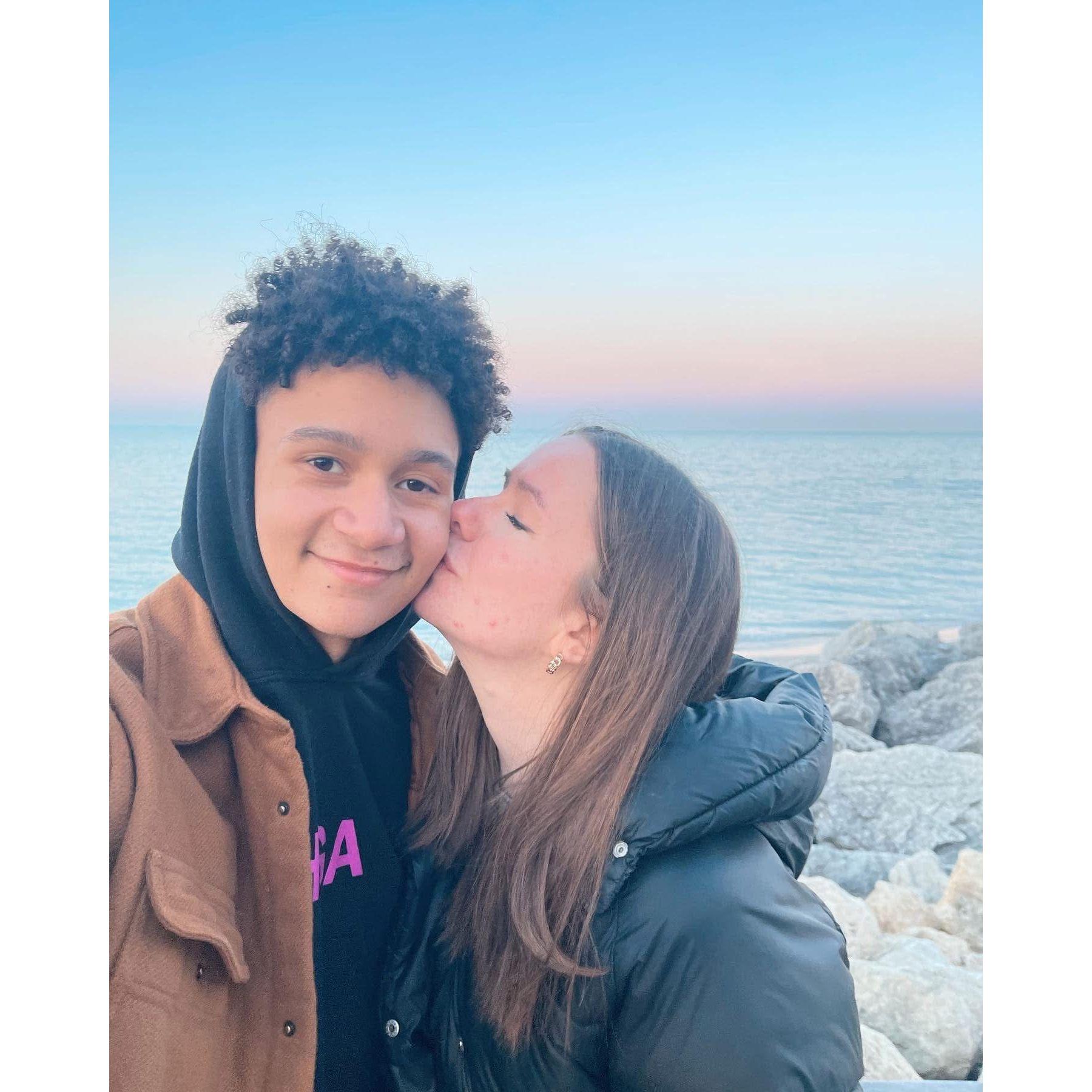 Early days of dating— March 2023
