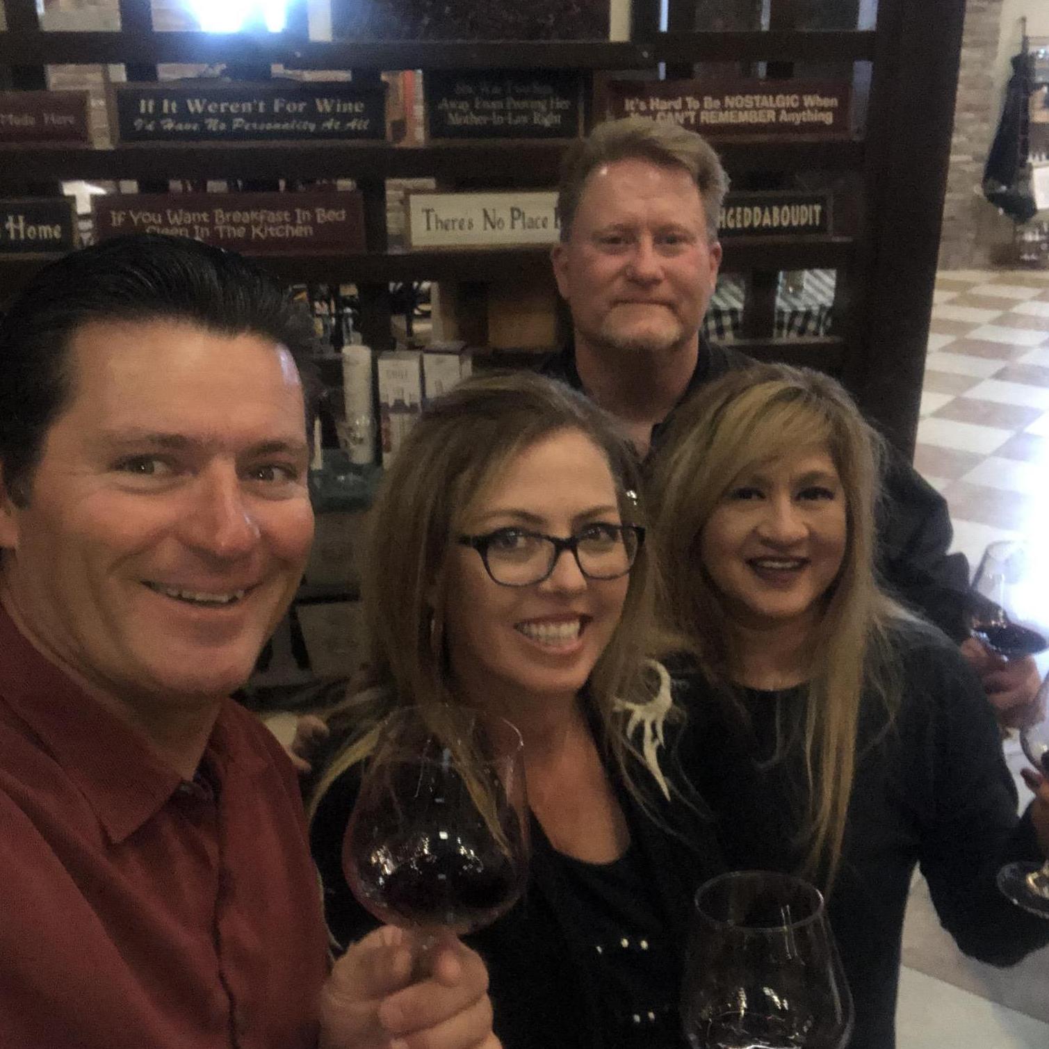 Did some wine tasting with friends in Livermore, CA - March of 2019