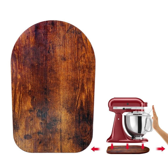 Wooden Mixer Slider Compatible with KitchenAid 4.5&5 Quart Tilt-Head Stand Mixer