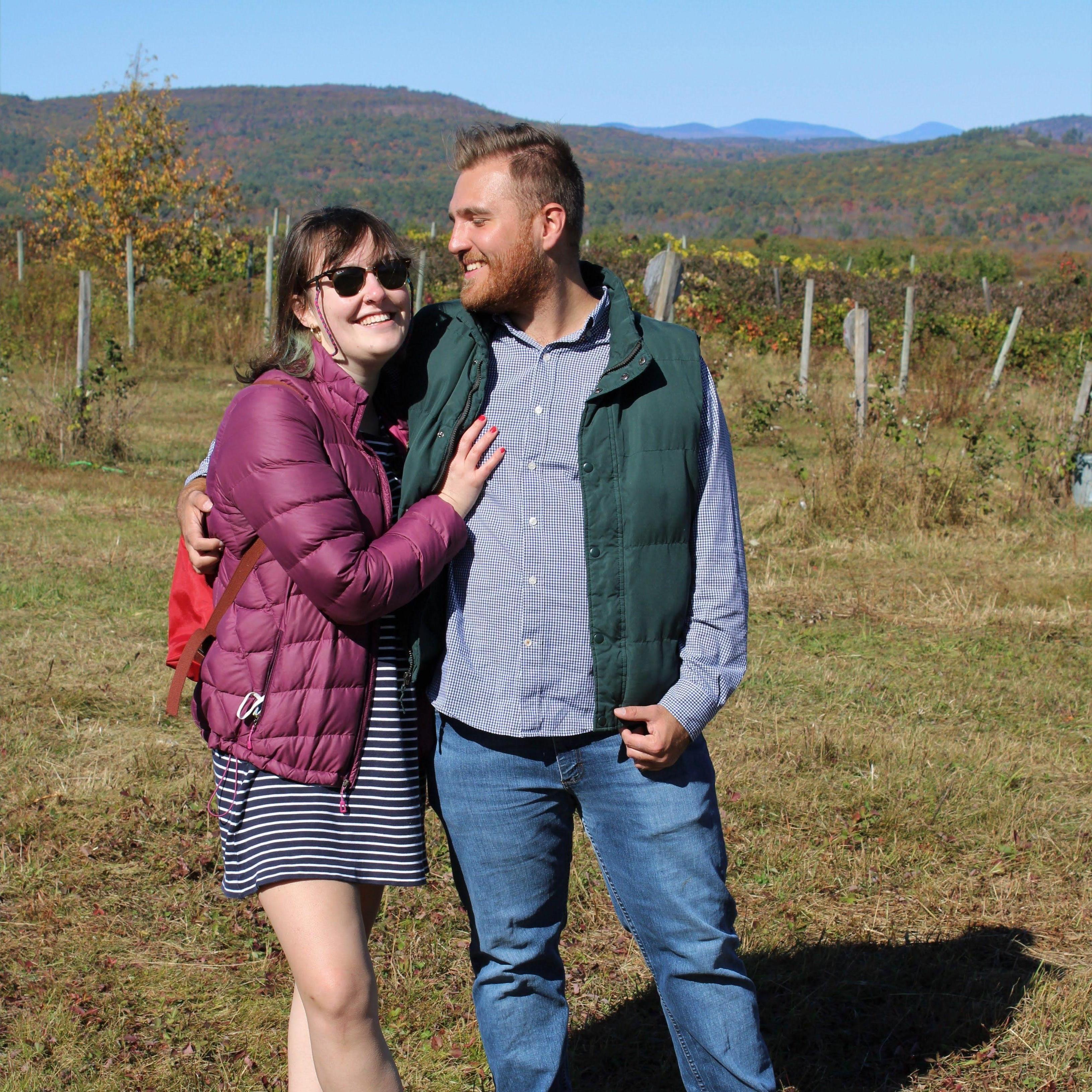 Apple picking with friends, just before we 'went steady' 10.20.20