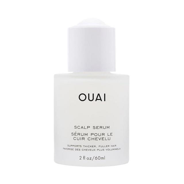 OUAI Scalp Serum - Balancing and Hydrating Serum with Red Clover Extract, Siberian Ginseng and Peptides for Thicker and Fuller-Looking Hair - Paraben, Phthalate and Sulfate Free Scalp Care (2 Fl Oz)