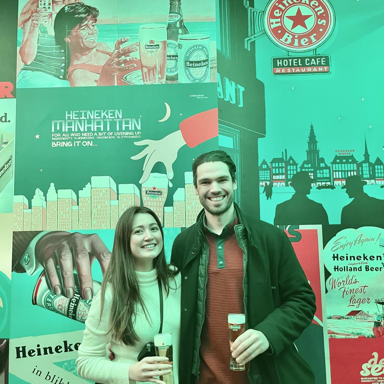 Heineken museum in Amsterdam '24