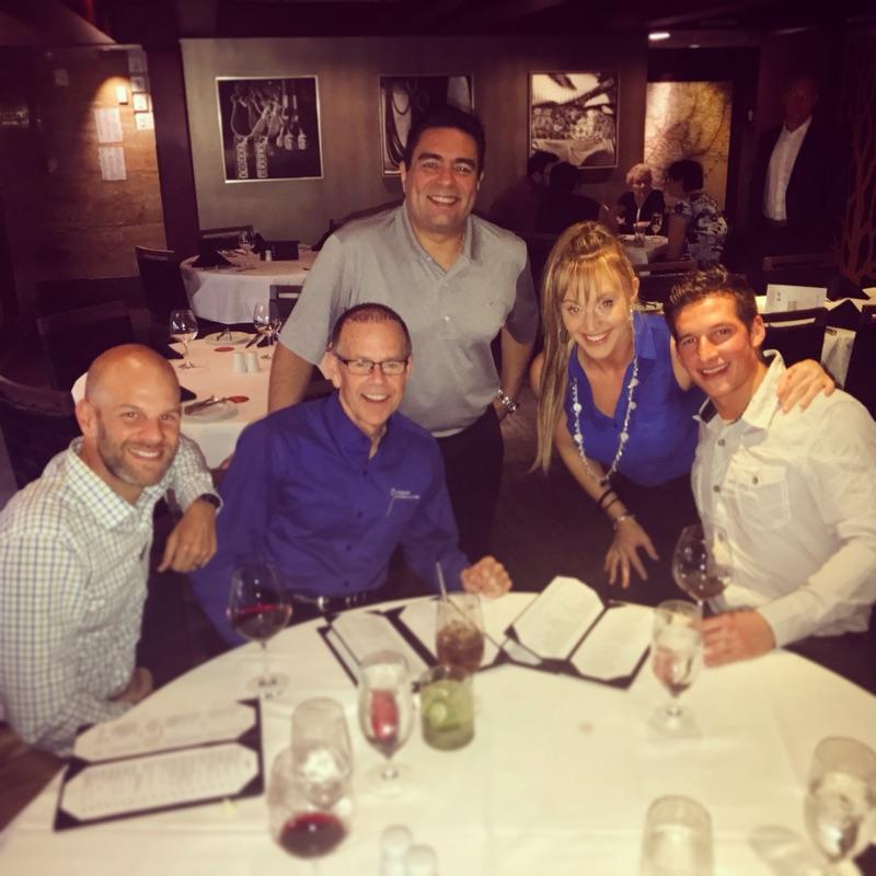 Brandon gets to accompany Jenafer on some of her business trips... how else would they ever see each other?  This dinner happened to be at the amazing Fogo de Chão.