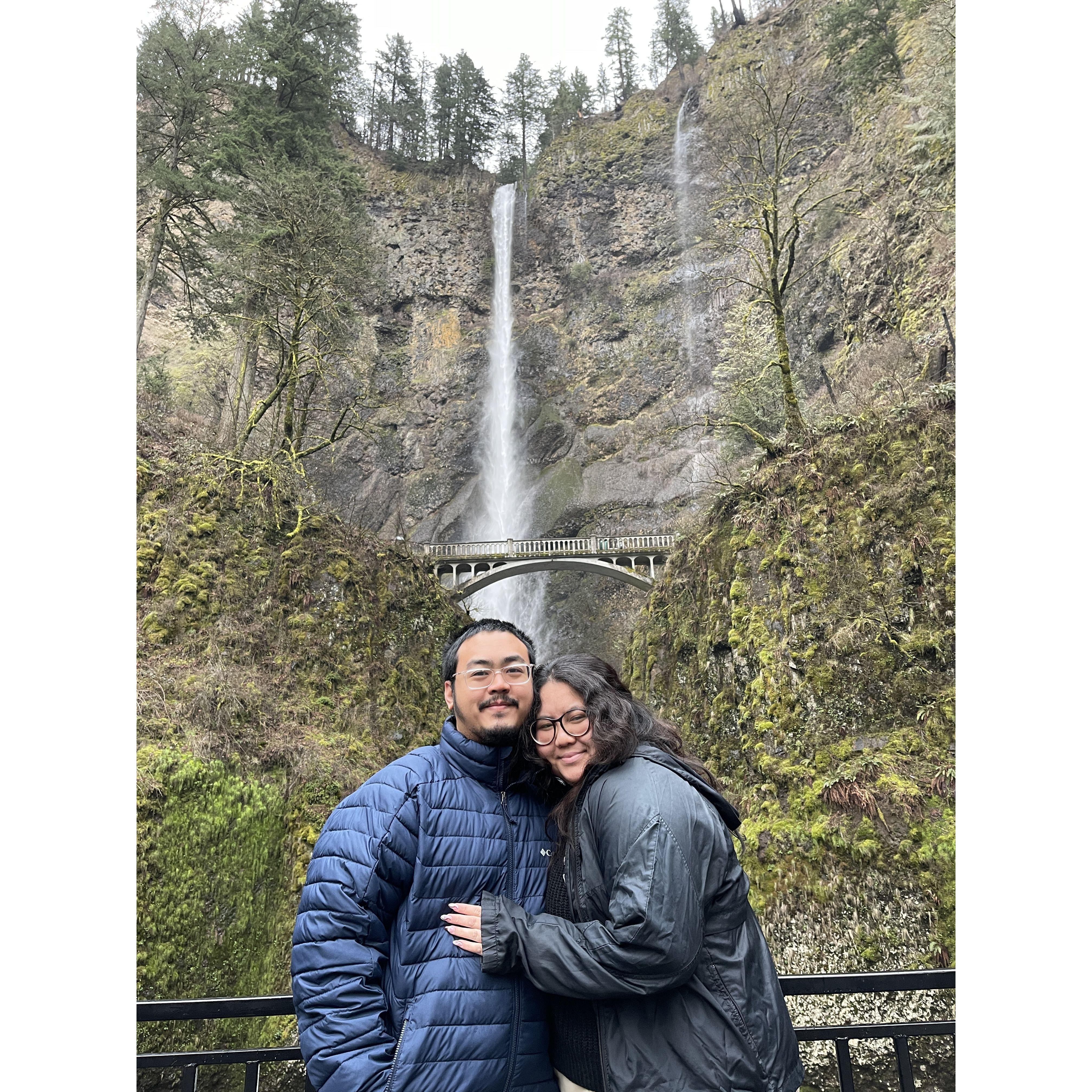 Forks and Multnomah Falls 3/12/23