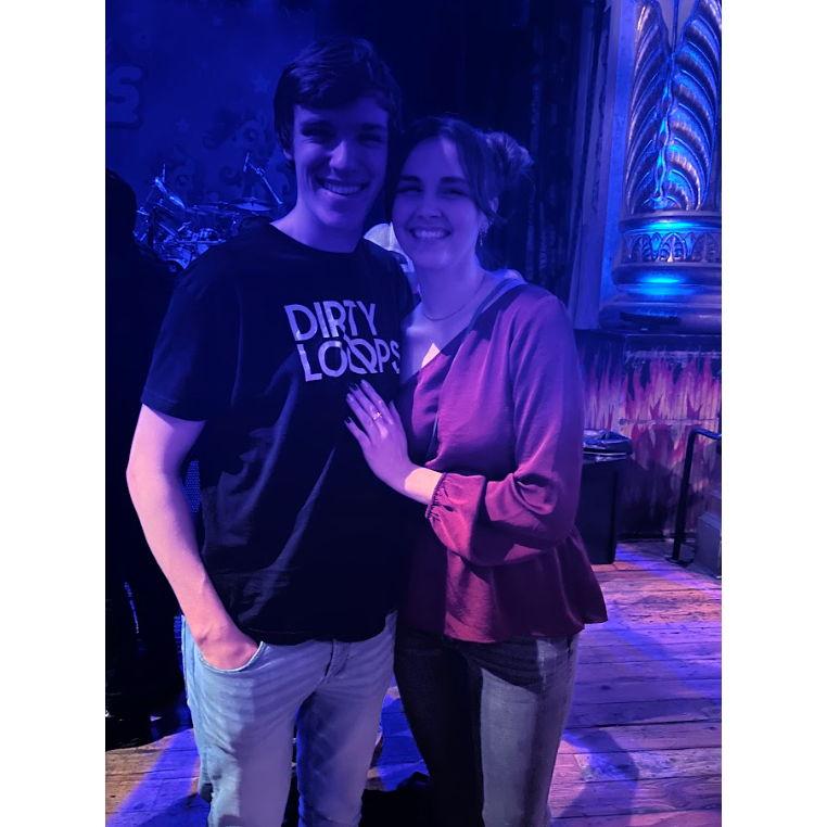 Our first concert together! Dirty Loops at the House of Blues Chicago!