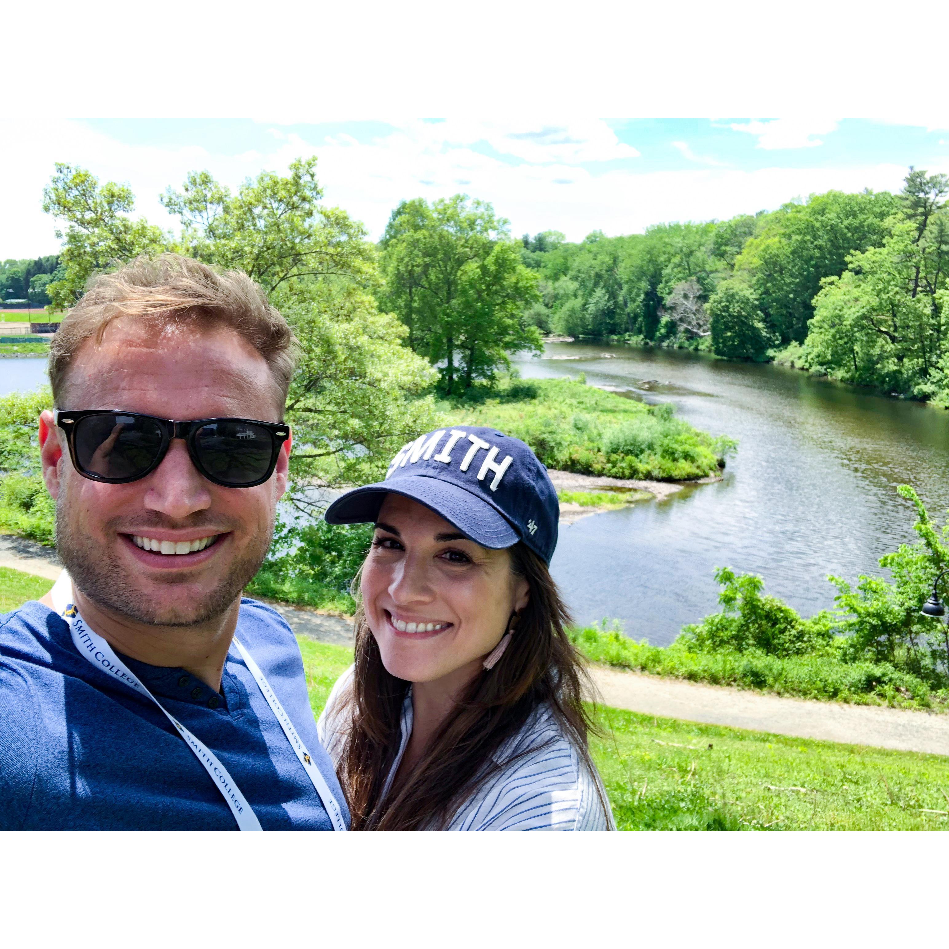Micol's 15th reunion at her alma mater, Smith College in May 2019.