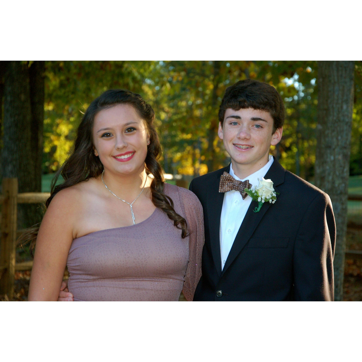 Ninth grade homecoming: Aidan asked Cassidy by decorating her room with balloons, lights, and streamers and making a big poster