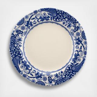 Blue Italian Brocato Salad Plate, Set of 4