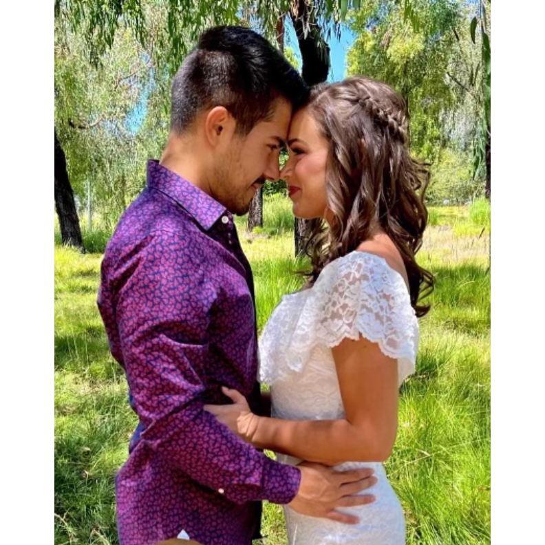 Engagement photo shoot in August 2022
