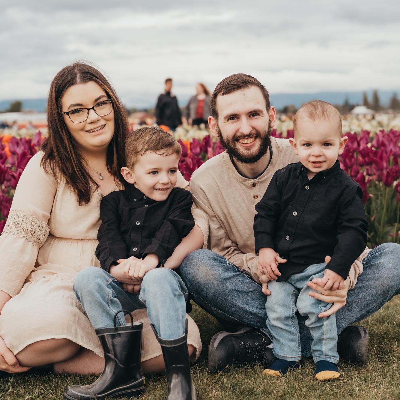 Nobody knew it but Michaela was pregnant with Cayden in these photos