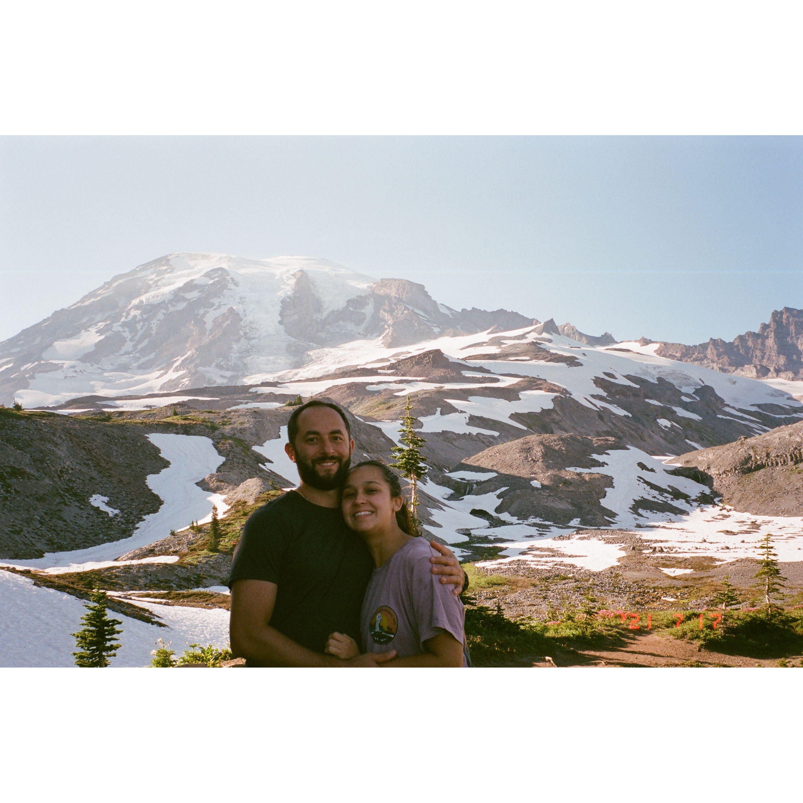 One of our many visits to our favorite mountain in Washington, Mount Rainier (Sorry, Mount Baker!).
