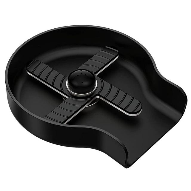 HGN Glass Rinser for Kitchen Sink Glass Cup Washer Cleaner Glass Rinser Matte Black Kitchen Sink Accessories Stainless Steel Glass Rinser for Kitchen Sinks HGN-GR-002B