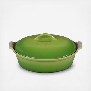 Heritage Covered Oval Casserole Dish
