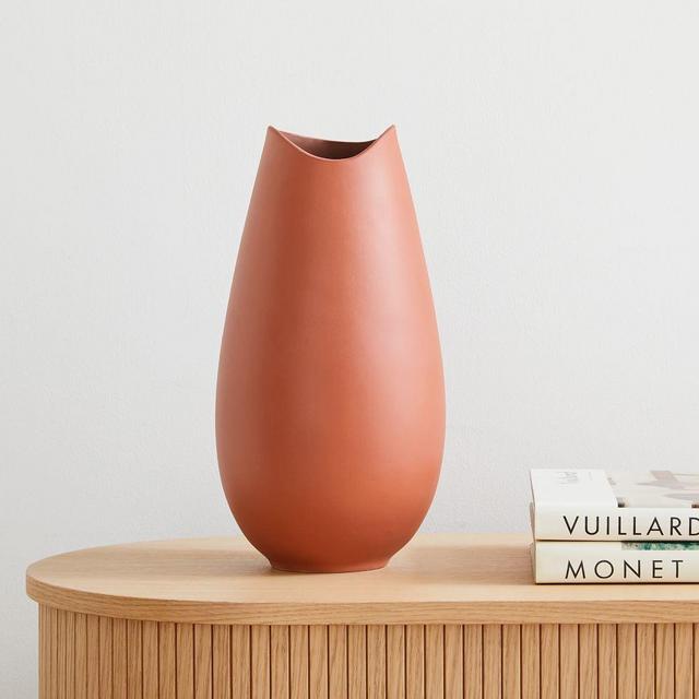 Organic Ceramic Vases, Large Vase, Terracotta, Ceramic
