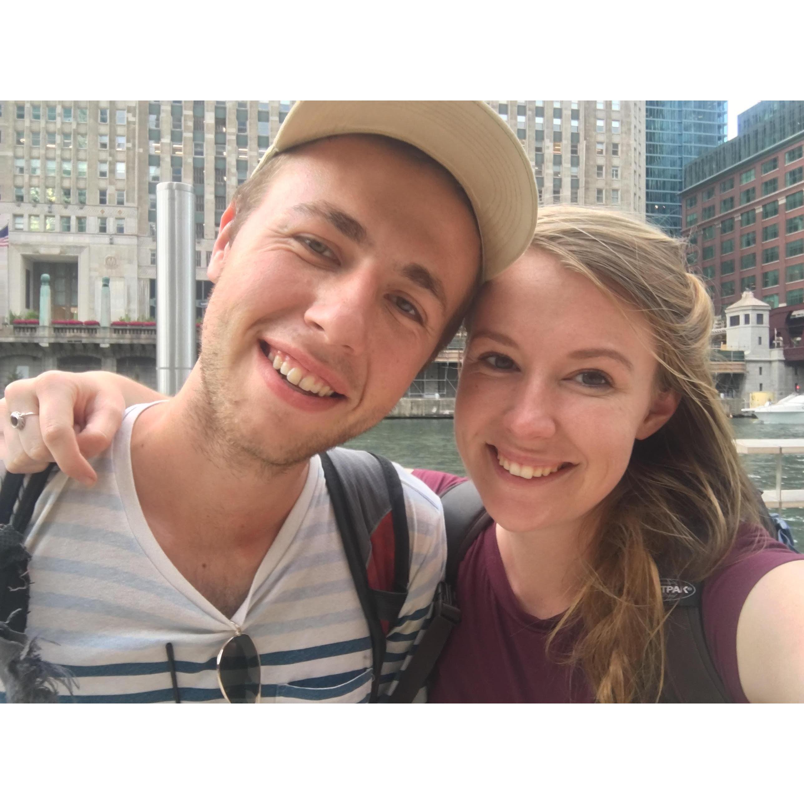 Our first visit to Chicago