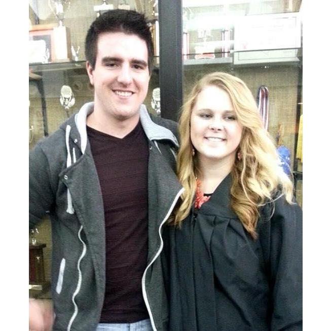 Tori's high school graduation in 2015