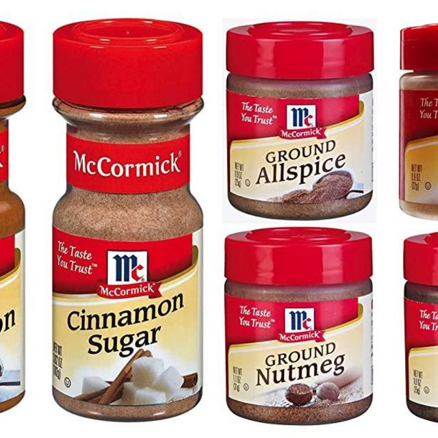 Assorted McCormick Baking Spices Variety Pack, 6 count