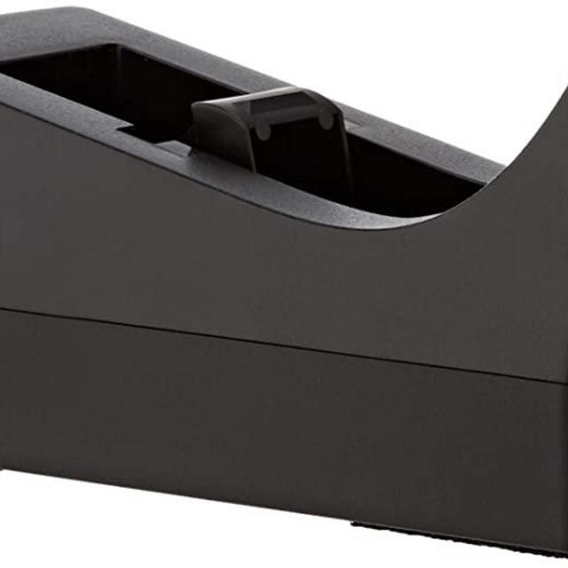 Scotch Classic Desktop Tape Dispenser C-38, Black, 1 in Core, Made From 100% Recycled Plastic, 1 Dispenser (C-38)