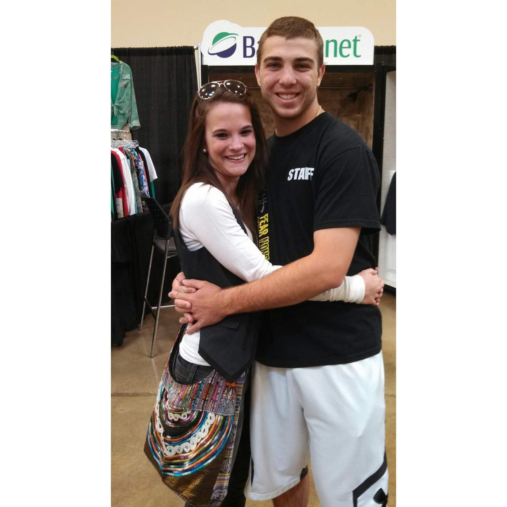 Our First Photo Together EVER - 2013