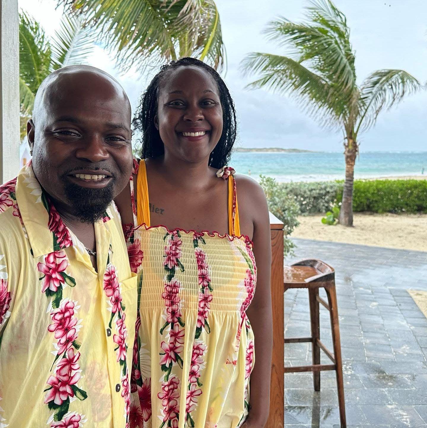 Beachin' it in St. Marteen!