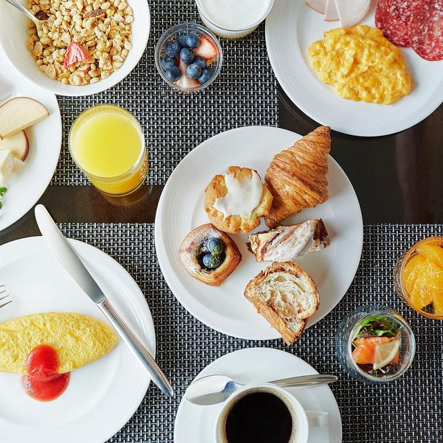 Breakfast on our Honeymoon