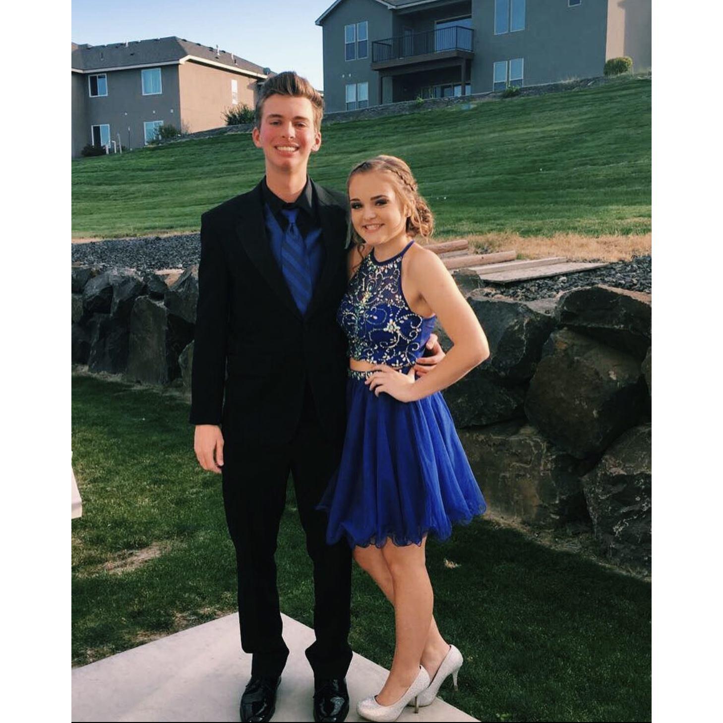 Our first of many high school dances together! Homecoming 2016! 