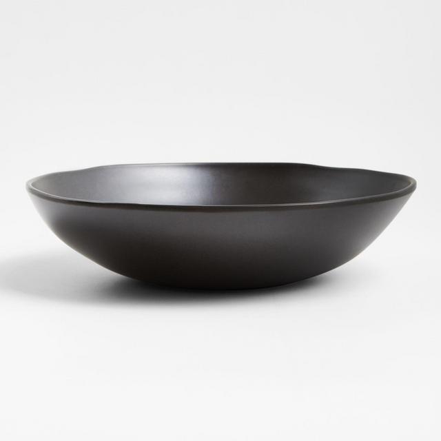 Audley Grey Bamboo and Melamine Serving Bowl